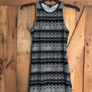 Iris Aztec print dress